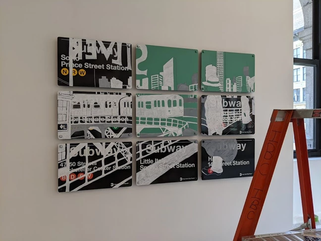 Wall Graphics for Mastercard Offices | New York, NY