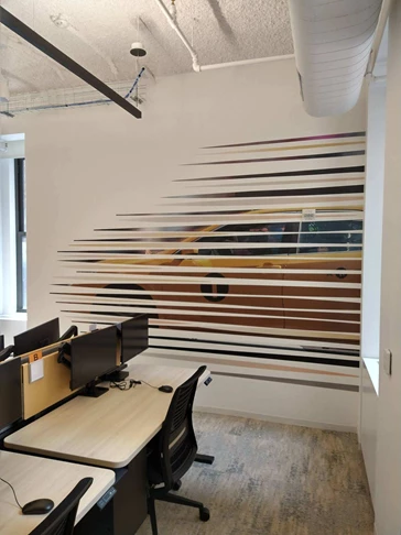 Wall Graphics for Mastercard Offices: New York, NY