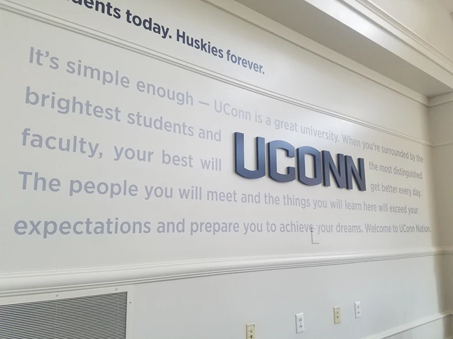 3D Signs & Dimensional Letters & Logos for UConn